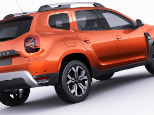dacia duster 2022 3D Model
