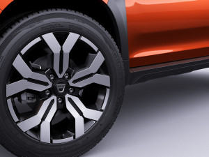dacia duster 2022 3D Model