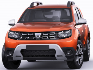 dacia duster 2022 3D Model