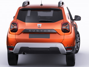 dacia duster 2022 3D Model