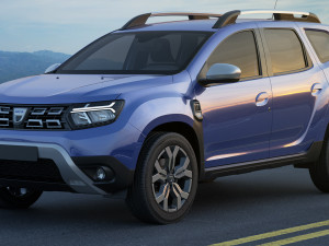 dacia duster 2022 3D Model