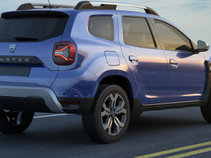 dacia duster 2022 3D Model