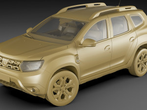 dacia duster 2022 3D Model