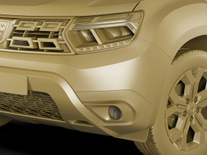 dacia duster 2022 3D Model