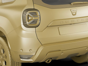 dacia duster 2022 3D Model
