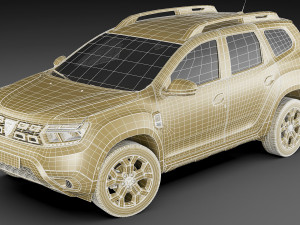 dacia duster 2022 3D Model