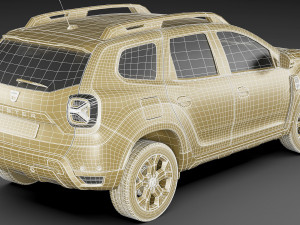 dacia duster 2022 3D Model