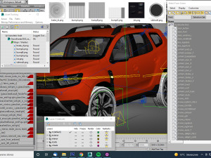 dacia duster 2022 3D Model