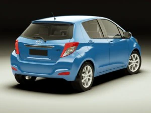 Toyota Yaris Vitz Jewela 2012 3D Modell
