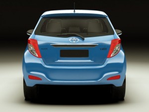 toyota yaris vitz jewela 2012 Modèle 3D