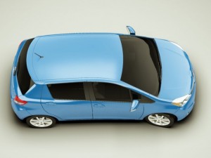 toyota yaris vitz jewela 2012 Modèle 3D