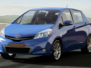 toyota yaris vitz jewela 2012 Modèle 3D