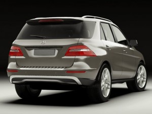mercedes m class 2012 w166 Modelo 3D