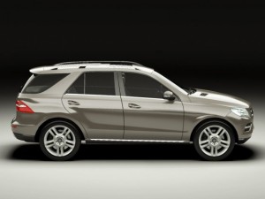 mercedes m class 2012 w166 Modelo 3D