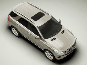 mercedes m class 2012 w166 Modelo 3D