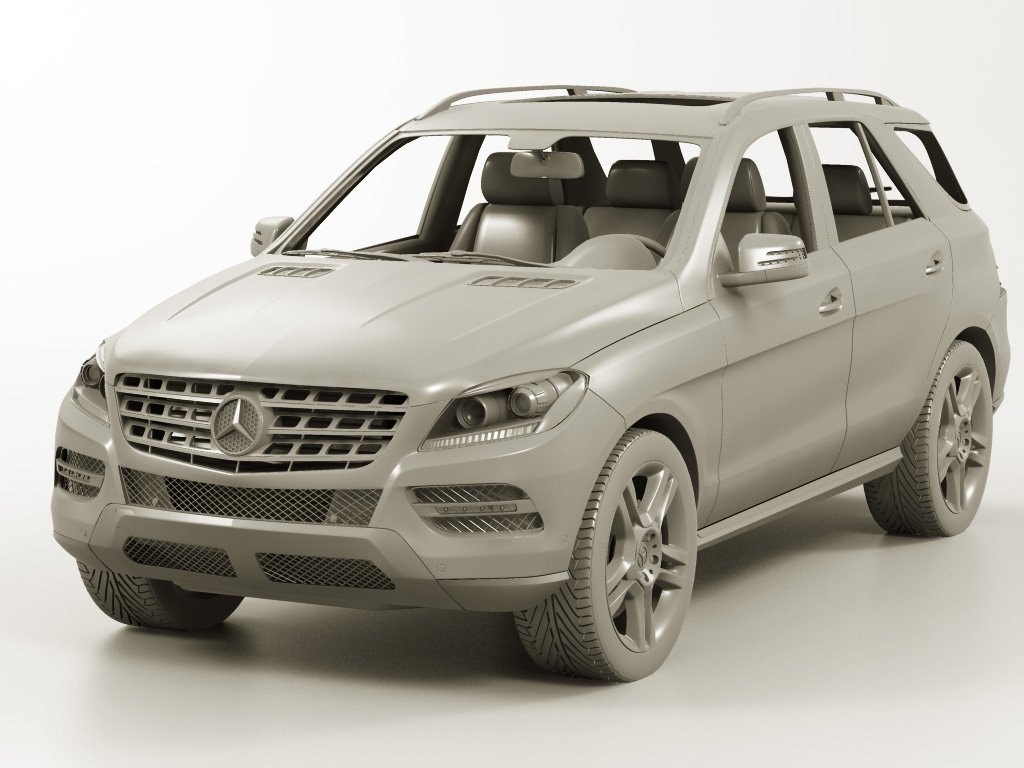 Mercedes Benz m class w166