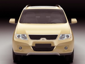 generic modern suv 3D Model