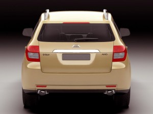 generic modern suv 3D Model