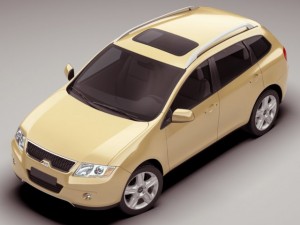 generic modern suv 3D Model