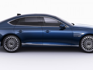 genesis electrified g80 2022 3D Модель