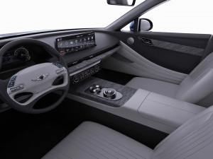 genesis electrified g80 2022 3D Модель