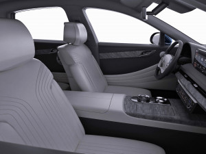 genesis electrified g80 2022 3D Модель