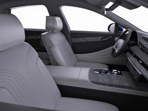 genesis electrified g80 2022 3D Model