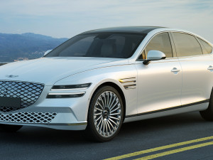 genesis electrified g80 2022 3D Модель