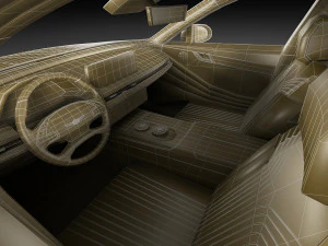 genesis electrified g80 2022 3D Model