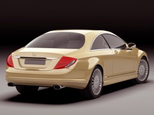 mercedes cl 2007 3D मॉडल