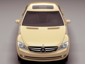 mercedes cl 2007 3D मॉडल