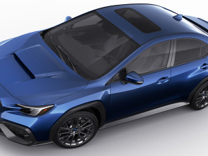 subaru wrx 2022 3D Model