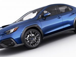 subaru wrx 2022 3D Model