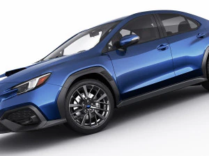 subaru wrx 2022 3D Model