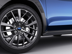 subaru wrx 2022 3D Model