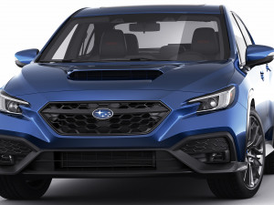 subaru wrx 2022 3D Model