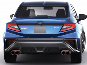 subaru wrx 2022 3D Model
