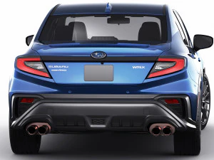 subaru wrx 2022 3D Model