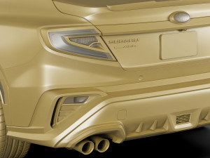 subaru wrx 2022 3D Model