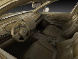 subaru wrx 2022 3D Model