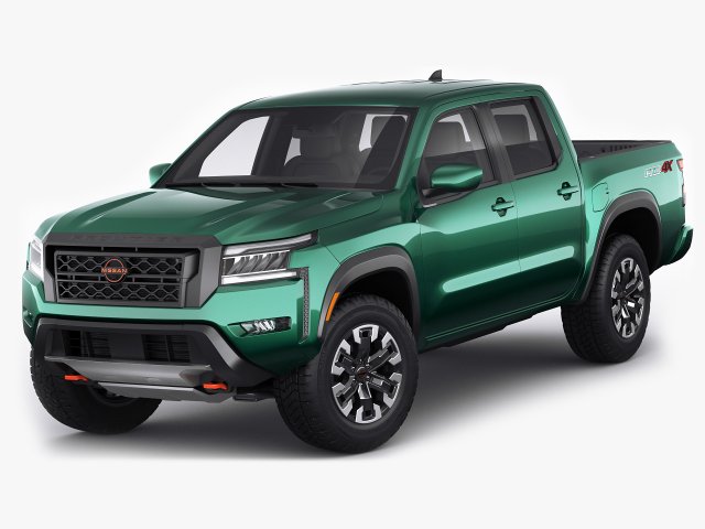 nissan frontier 2022 3D Model .c4d .max .obj .3ds .fbx .stl .blend 