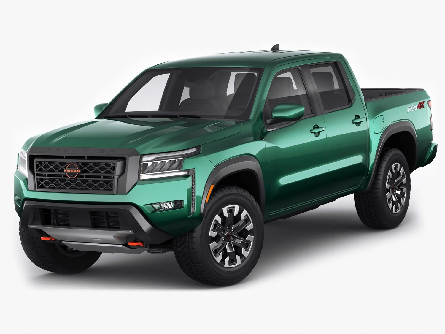 nissan frontier 2022 3D Model .c4d .max .obj .3ds .fbx .stl .blend 