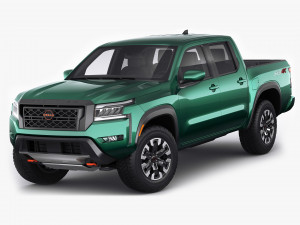 nissan frontier 2022 3D Model