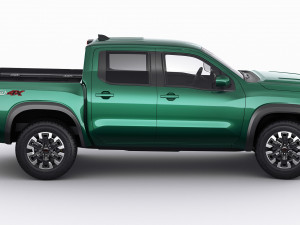 nissan frontier 2022 3D Model