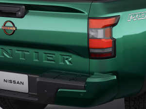 nissan frontier 2022 3D Model