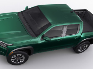 nissan frontier 2022 3D Model