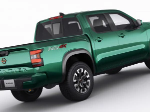 nissan frontier 2022 3D Model
