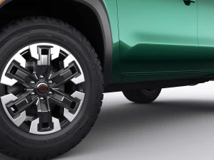 nissan frontier 2022 3D Model
