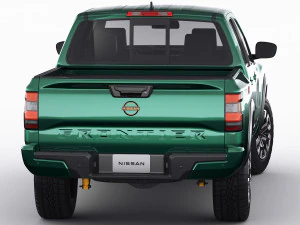 nissan frontier 2022 3D Model