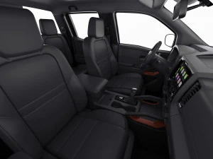 nissan frontier 2022 3D Model